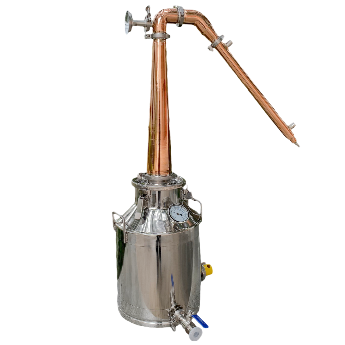 8 Gallons / 13 Gallons 4 inch Copper Pot Still