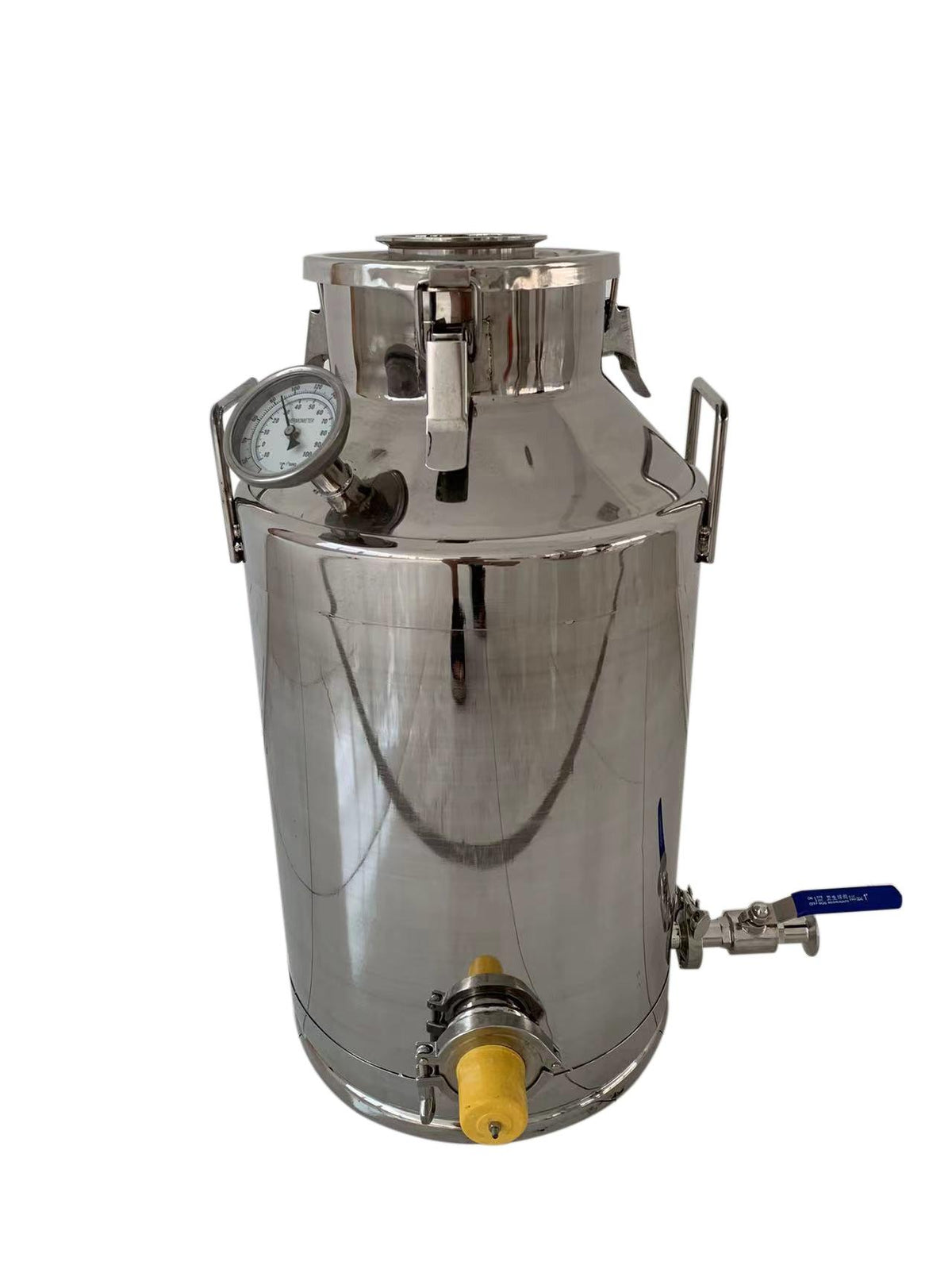 50Lt / 13 Gallons Stainless Steel Non Jacket Boiler / Milk Can Boiler