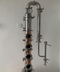 custom listing-4 inch 4 plates copper column with fittings