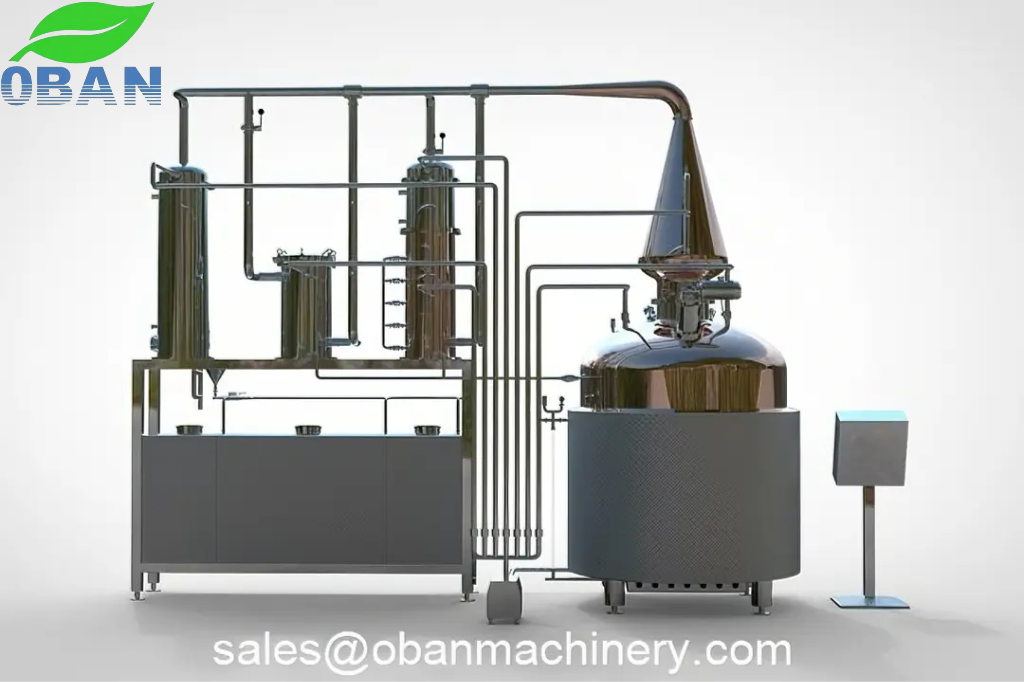 Brandy Gin Whiskey Still Distillery Equipment 2300L (600Gallon)