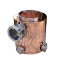 4 Galllons Copper Moonshine Still Pot Distilling Kettle