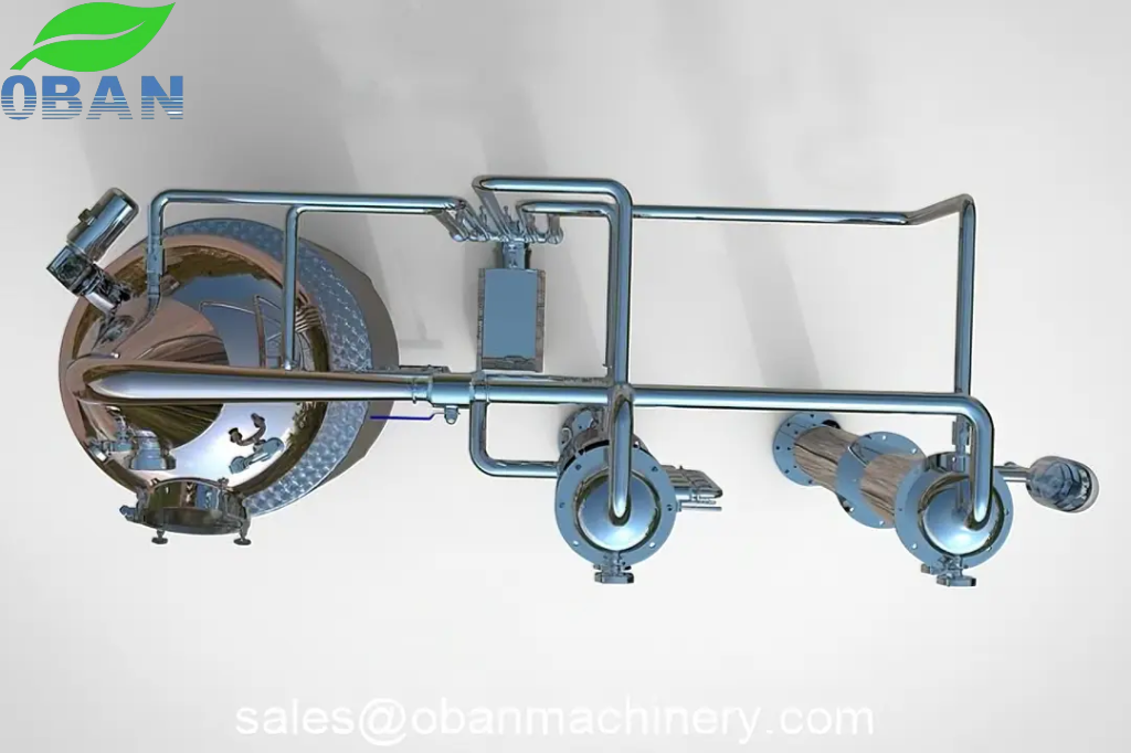 Brandy and Whiskey Distillation Equipment——350L (100Gallon)