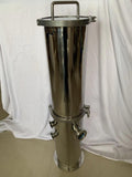 8" SS Gin Basket with Copper Basket(Floor based)