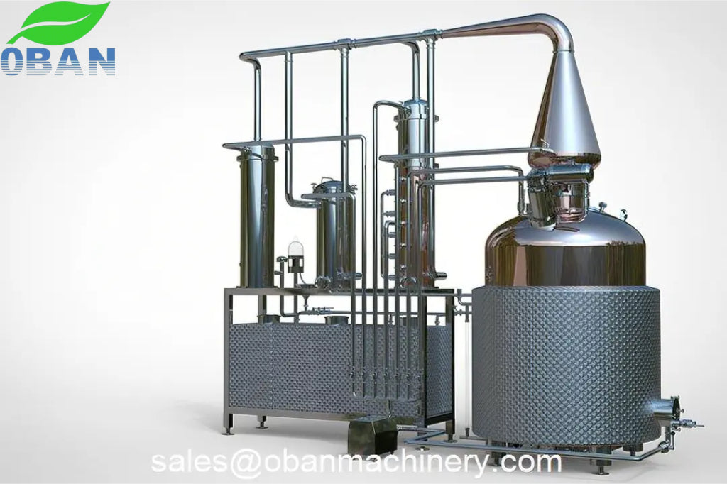 Brandy Gin Whiskey Still Distillery Equipment 1000L (250Gallon)
