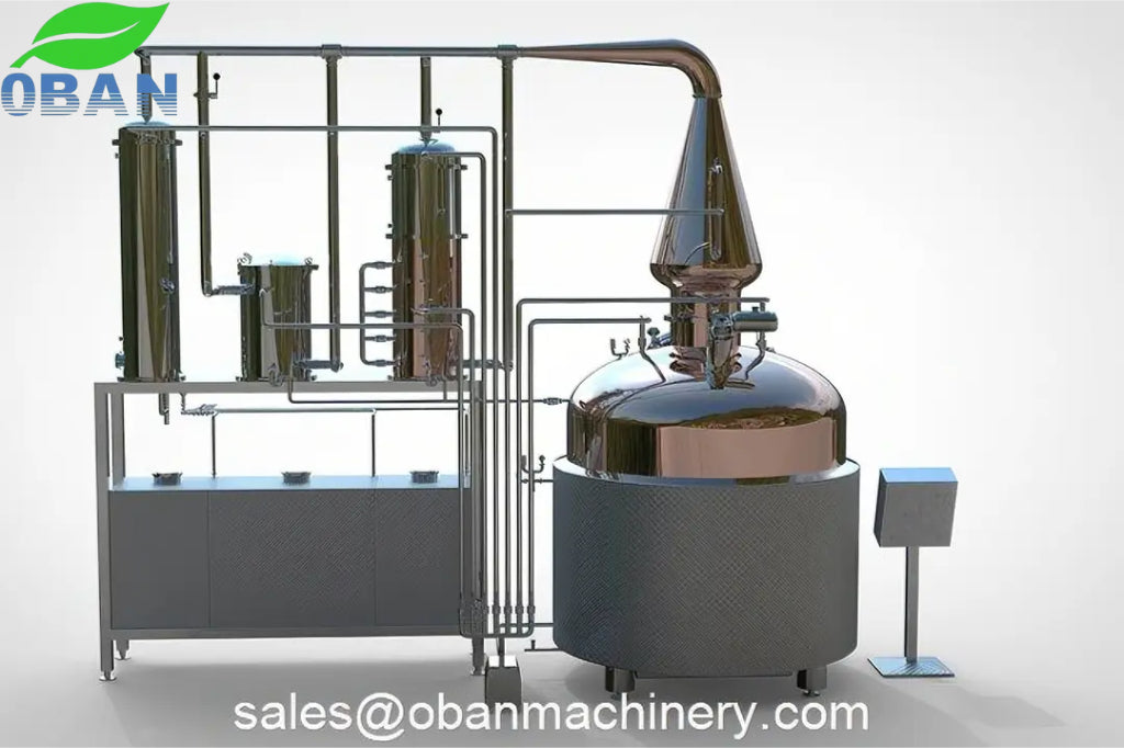 Brandy Gin Whiskey Still Distillery Equipment4000L (1000Gallon)