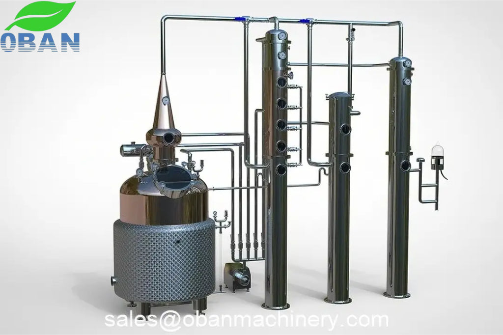 Brandy Gin Whiskey Still Distillery Equipment 800L (200-Gallons)