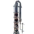 6 inch 4 Sections Copper Modular Reflux Still Column / Flute Column