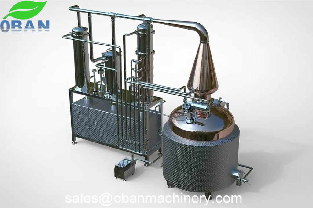 Brandy Gin Whiskey Still Distillery Equipment 800L (200Gallon)