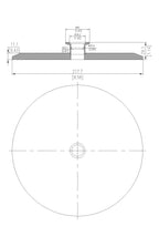 End Cap Reducer | Tri Clamp 8 in. x KF25. - SS304 / 3A