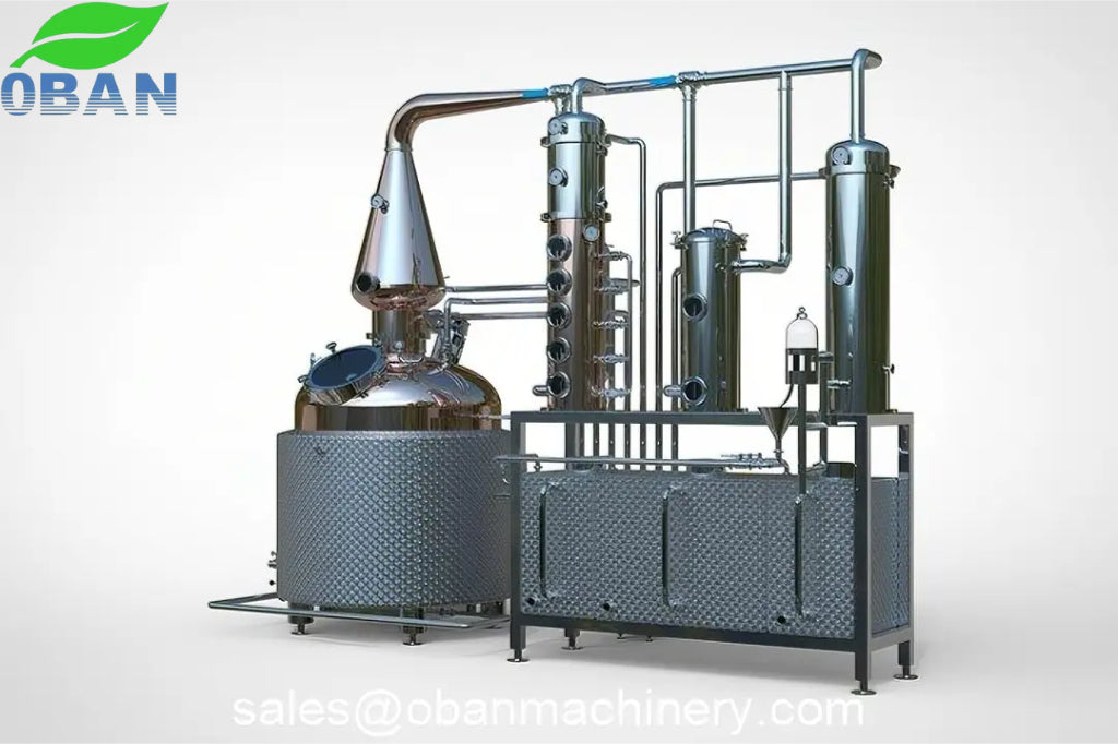 Brandy Gin Whiskey Still Distillery Equipment 1000L (250Gallon)