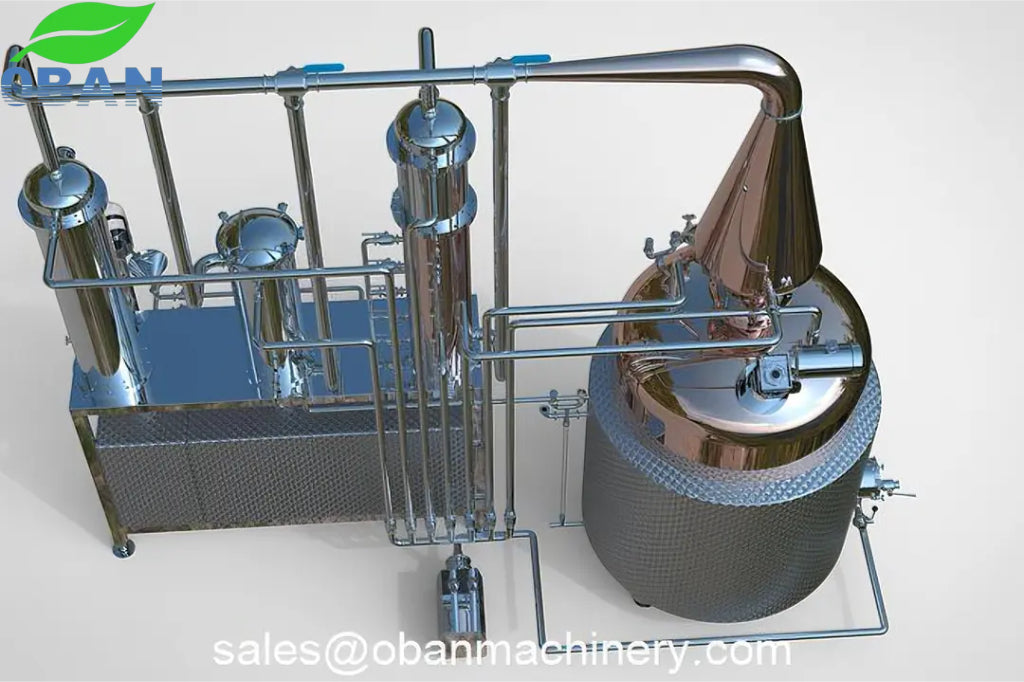 Brandy Gin Whiskey Still Distillery Equipment 1000L (250Gallon)