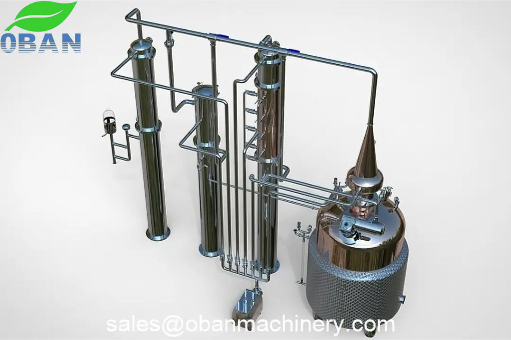 Brandy Gin Whiskey Still Distillery Equipment 800L (200-Gallons)
