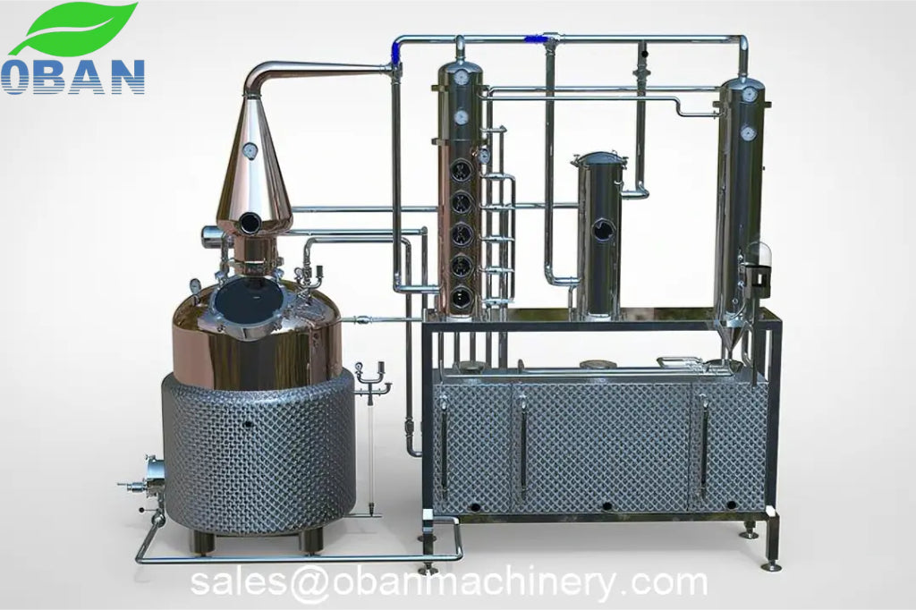 Brandy Gin Whiskey Still Distillery Equipment 1000L (250Gallon)