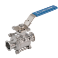 Tri Clamp 3 Piece Ball Valve SS 304