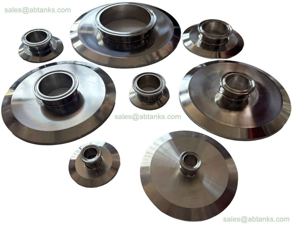 End Cap Reducer | Tri Clamp 1 in. x 0.75 in. - SS304 / 3A