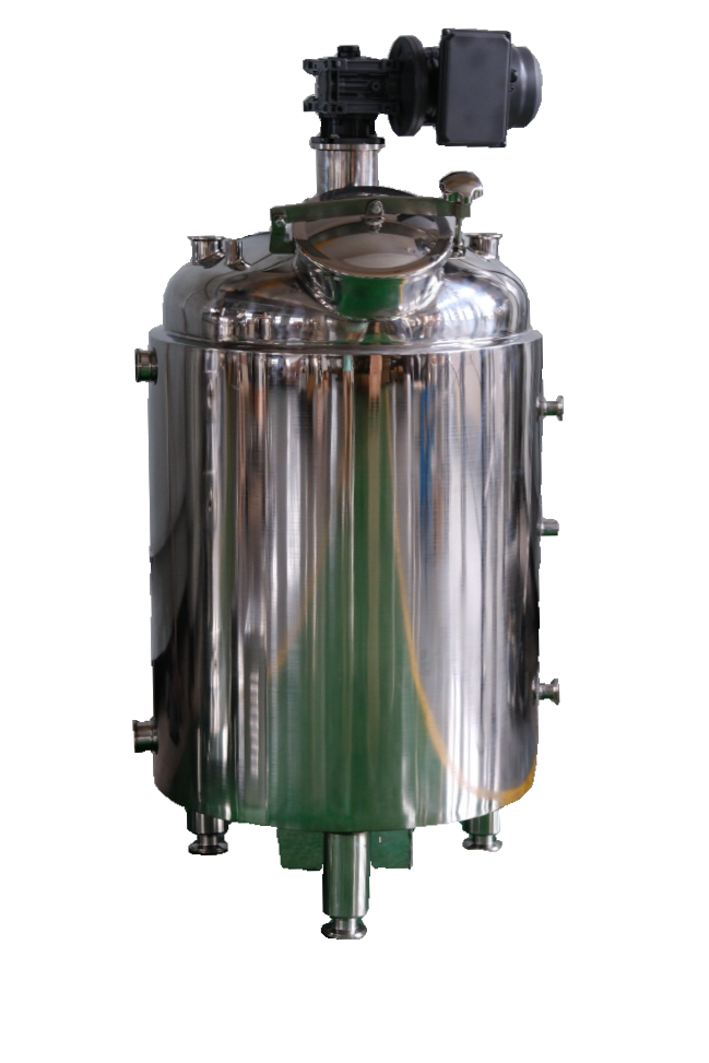 Jacketed Blending Tank with Agitator Stainless Steel