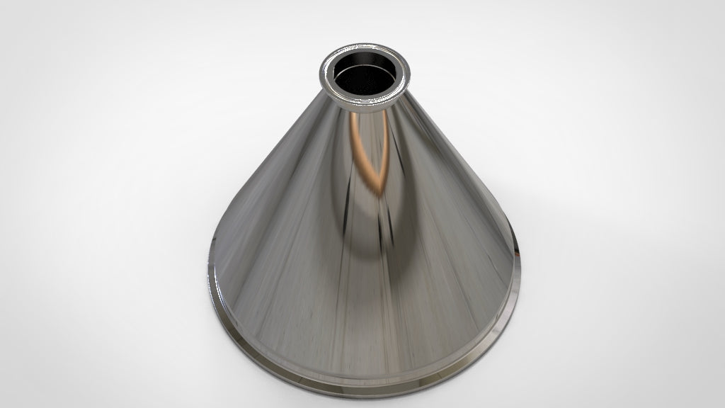 Concentric Reducer | Tri Clamp 10 in. x 2 in. - SS304 / 3A