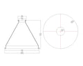 Concentric Reducer | Tri Clamp 10 in. x 2 in. - SS304 / 3A