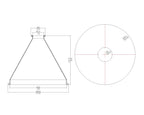 Concentric Reducer | Tri Clamp 10 in. x 2 in. - SS304 / 3A