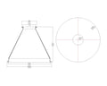 Concentric Reducer | Tri Clamp 10 in. x 3 in. - SS304 / 3A