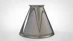 Concentric Reducer | Tri Clamp 10 in. x 6 in. - SS304 / 3A