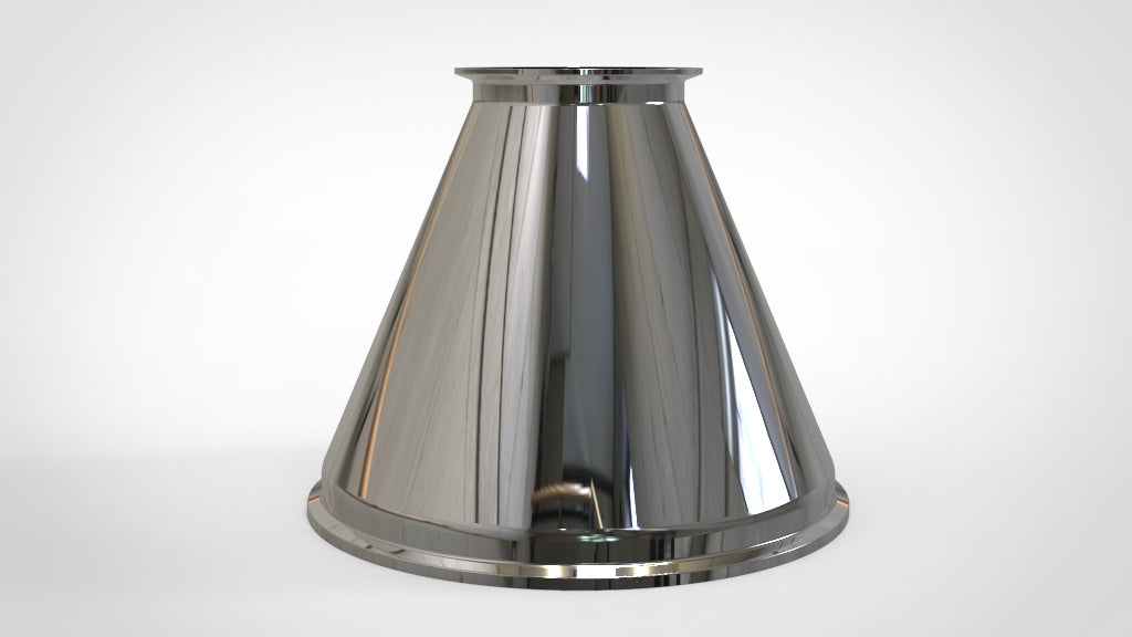 Concentric Reducer | Tri Clamp 10 in. x 6 in. - SS304 / 3A