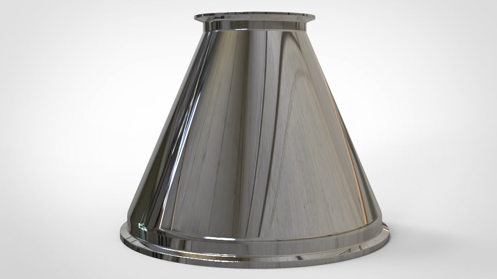 Concentric Reducer | Tri Clamp 10 in. x 6 in. - SS304 / 3A