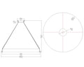 Concentric Reducer | Tri Clamp 10 in. x 1.5 in. - SS304 / 3A
