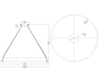 Concentric Reducer | Tri Clamp 10 in. x 1.5 in. - SS304 / 3A