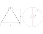 Concentric Reducer | Tri Clamp 12 in. x 2 in. - SS304 / 3A