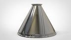 Concentric Reducer | Tri Clamp 12 in. x 3 in. - SS304 / 3A