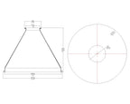 Concentric Reducer | Tri Clamp 12 in. x 3 in. - SS304 / 3A