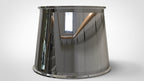 Concentric Reducer | Tri Clamp 12 in. x 10 in. - SS304 / 3A