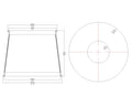 Concentric Reducer | Tri Clamp 12 in. x 10 in. - SS304 / 3A