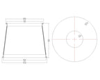 Concentric Reducer | Tri Clamp 12 in. x 10 in. - SS304 / 3A