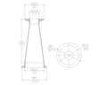 Concentric Reducer | Tri Clamp 2 in. x 1 in. - SS304 / 3A