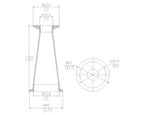 Concentric Reducer | Tri Clamp 2 in. x 1 in. - SS304 / 3A