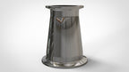 Concentric Reducer | Tri Clamp 2 in. x 1.5 in. - SS304 / 3A