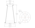 Concentric Reducer | Tri Clamp 2.5 in. x 1.5 in. - SS304 / 3A