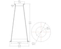 Concentric Reducer | Tri Clamp 4 in. x 2 in. - SS304 / 3A