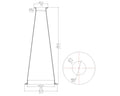 Concentric Reducer | Tri Clamp 4 in. x 1.5 in. - SS304 / 3A