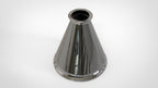Concentric Reducer | Tri Clamp 6 in. x 2 in. - SS304 / 3A