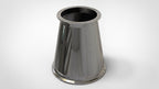 Concentric Reducer | Tri Clamp 6 in. x 4 in. - SS304 / 3A