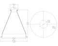 Concentric Reducer | Tri Clamp 6 in. x 1.5 in. - SS304 / 3A