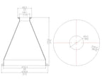 Concentric Reducer | Tri Clamp 6 in. x 1.5 in. - SS304 / 3A