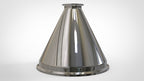 Concentric Reducer | Tri Clamp 8 in. x 2 in. - SS304 / 3A