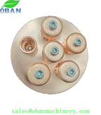 4 inch 6plates Stainless Reflux Column with Copper Bubble Plates