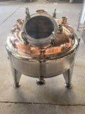 100Lt 26 Gallon Copper Jacket Pot Belly Still Boiler