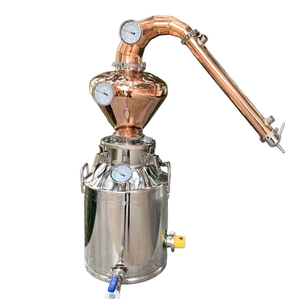 Copper Pot Still with Whiskey Helmet