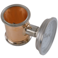 Copper Spool with Dial Thermometer